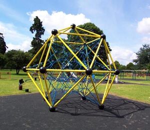 Studsmatta Climbing net SPACEBALL M