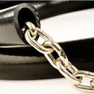 Reservdel - Material: rubber, Stainless steel, Utförande: 20 meters per roll. Price per meter., Stainless steel retaining plate for pendulum seat