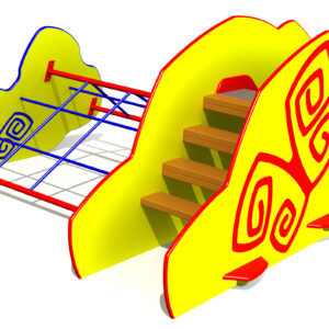 Lekställning Slide BEAVER with climbing frame