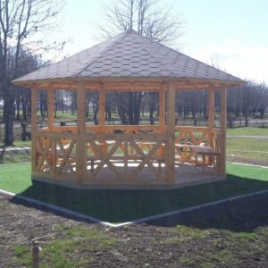 Paviljong Alice 14 m2 Målad