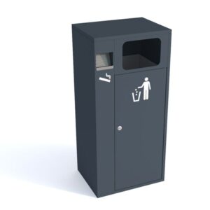 Papperskorg Driften 40 L med askkopp