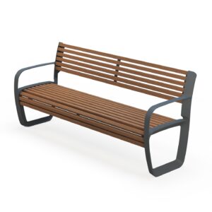 Parkbänk Alu