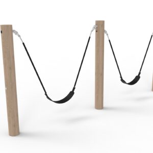 Gungställningar Elvarn, 2 bältsäten