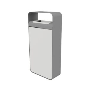 Papperskorg Näsen 60 L med tak