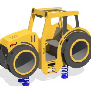 Fjädergunga Fjäderfordon Traktor