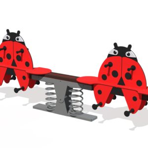 Fjädergunga See-saw LADYBUG
