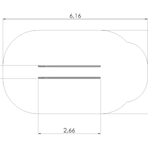 Balans & motorik Glidstolpar på vallar i rostfritt stål (2,30m)