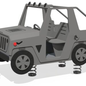 Fjädergunga JEEP Modell LEK190067