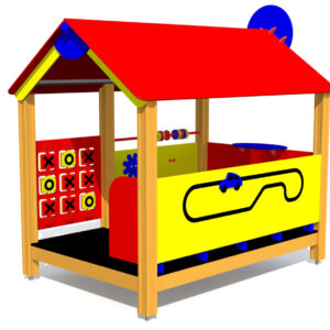 Lekhus Buffé med aktivitetspaneler