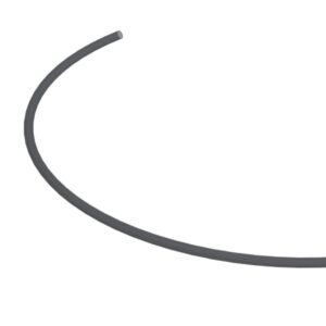 Black plastic tube cover for chain, pr. m