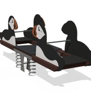 Fjädergungor Lunnefågel