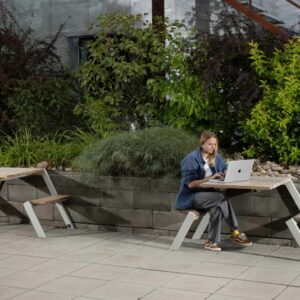 Bänkbord Raadi 2-sits