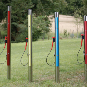 Utomhusinstrument Calypso klockspel kvartett