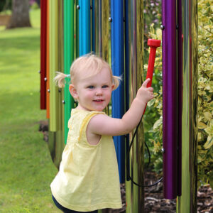 Utomhusinstrument Calypso klockspel (Diatonisk - set om 8)