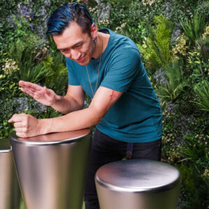 Utomhusinstrument Djembes