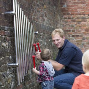 Utomhusinstrument Spegelklockspel