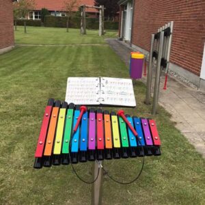 Utomhusinstrument Musikbok (två notark/4 låtar)