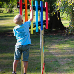 Utomhusinstrument Rainbow klockspel