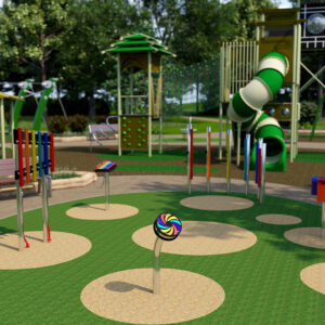 Utomhusinstrument Rainbow Kvintett Ensemble