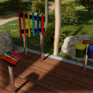 Utomhusinstrument Rainbow Trio Ensemble