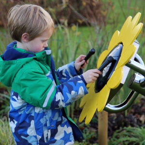 Utomhusinstrument Sunflower kronbladstrumma