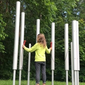 Utomhusinstrument Rörklockor