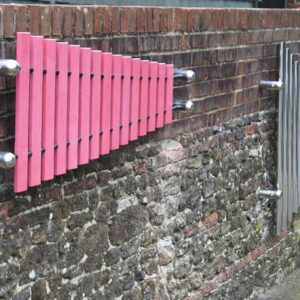 Utomhusinstrument Vägg Marimba