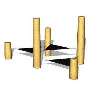 Balansredskap Robinia Melan