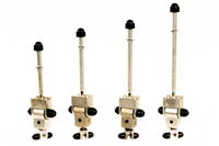 Reservdel - Utförande: Complete set with mounting bolts, Complete set with square timber flange