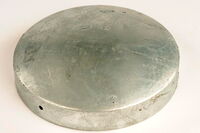 Reservdel - Stolphatt för rund wood, plastic, flat