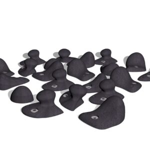 Climbing grip black, 20 pcs.
