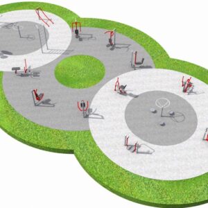 Träningsredskap Träningsstation Fitness 4