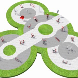 Träningsredskap Träningsstation Fitness 6