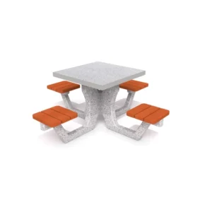 Utemöbel Betong picknickbord 01