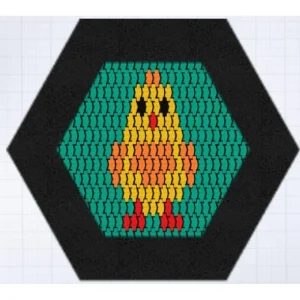 Studsmatta Hexo KYCKLING