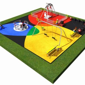 Tillgänglig lek Tillgänglig lekutrustning Integrado 2