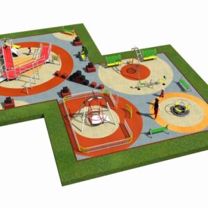 Tillgänglig lek Tillgänglig lekutrustning Integrado 3