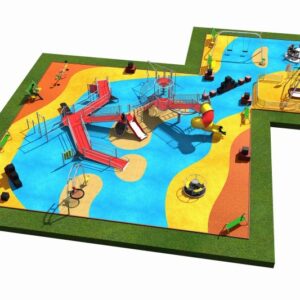 Tillgänglig lek Tillgänglig lekutrustning Integrado 4