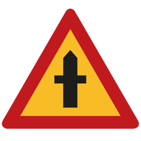 A29 - Varning för vägkorsning...