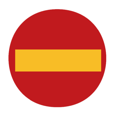 C1 - Förbud mot infart med fordon