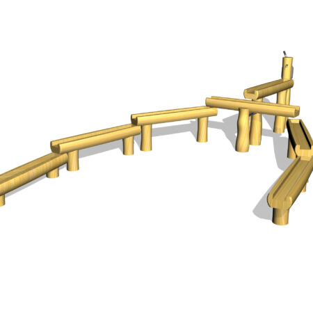 Robinia vattenlek inkl. pumpstation och lutning