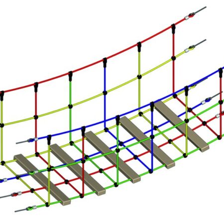 Hängbro 2-4 meter Rialto