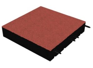 Gummiplattor 110mm EPDM för lekplatser