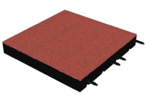 Gummiplattor 75mm EPDM för lekplatser