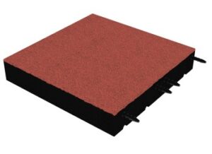 Gummiplattor 90mm EPDM för lekplatser