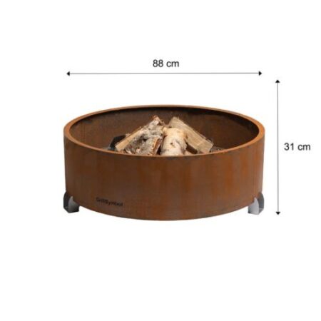 Grill Corten ø 88 cm