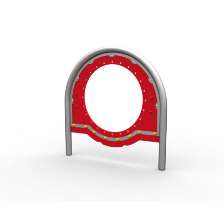 Välvd startpanel, röd