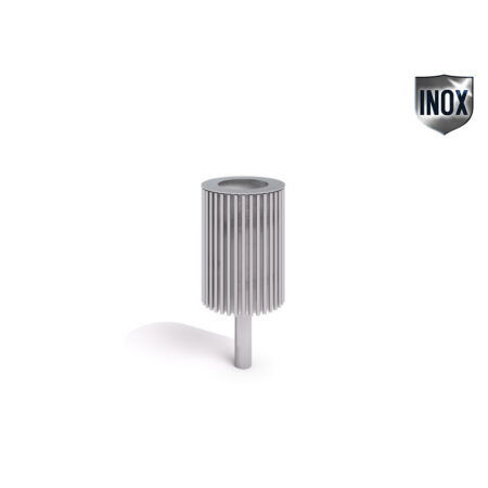 Rostfritt stål sopkärl 05