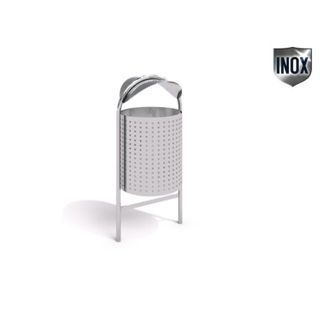 Rostfritt stål sopkärl 06