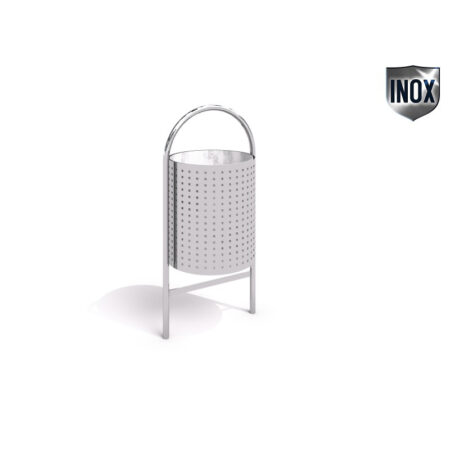 Rostfritt stål sopkärl 07